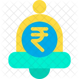 Rupee Notification  Icon