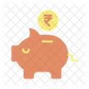 Mpiggy Bank Rupee Rupee Savings Savings Icon