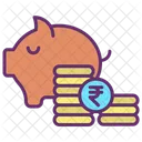 Mkeep Money Rupee Savings Savings Icon