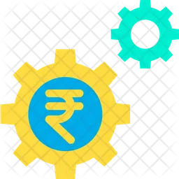 Rupee Setting  Icon