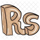 Rupees Rs Rupees Symbol Icon