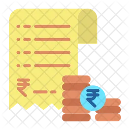 Rupees Assets Bills  Icon