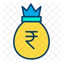 Rupees Bag Moneybag Money Sack Icon