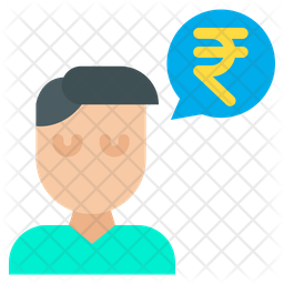 Rupees Conversation Icon
