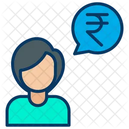 Rupees conversation  Icon