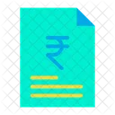 Document Business Document Rupees Agreement Icon