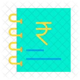 Rupees documents  Icon