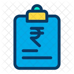 Rupees Documents  Icon