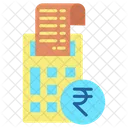 Rupees E Bill E Envoice Rupees Icon
