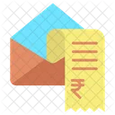 Rupees E Bill Rupees E Invoice Invoice In Rupees Icon