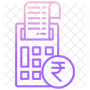 Rupees E Bill E Envoice Rupees Icon