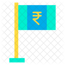 Rupees flag Icon