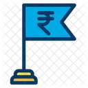Business Achivement Rupees Financial Success Icon