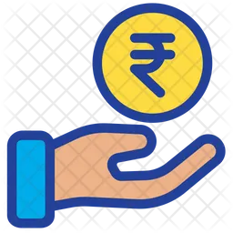 Rupees Funding  Icon