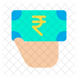 Rupees Giving  Icon