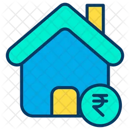 Rupees Home  Icon