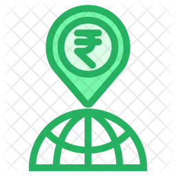 Rupees Location  Icon