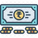 Rupees Note  Icon