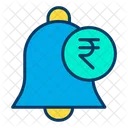 Rupees Notification Bell Notification Icon