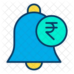 Rupees notification  Icon