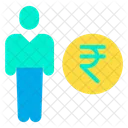 Rupees Payment  Icon