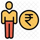Rupees Payment  Icon