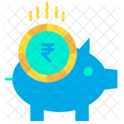 Rupees piggy Icon