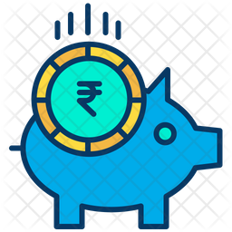 Rupees Piggy Icon