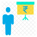Rupees Presentation Presenter Presentation Icon