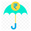 Rupees Protect Money Protection Safety Icon
