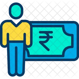 Rupees Salary  Icon