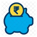 Rupees Savings  Icon