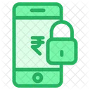 Mobile Password Lock Online Payment Security Icon