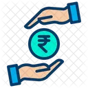 Safe Rupees Protected Rupees Secure Rupees Icon