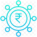 Rupees spending  Icon