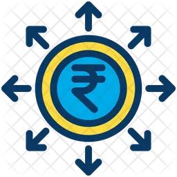 Rupees Spending  Icon