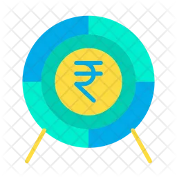 Rupees target  Icon