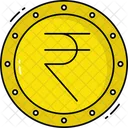 Rupia india  Icono