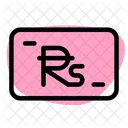 Rupia nepalesa  Icono