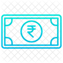 Rupias Billetes Finanzas Icono