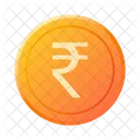 Rupia India Rupia Dinero Icono