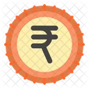 Rupia India Moeda Icon