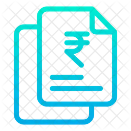 Documentos en rupias  Icono
