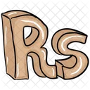 Rupien RS Rupien Symbol Symbol