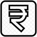 Rupie Zeichen Geld Symbol