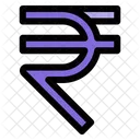 Rupie Geschaft Geld Symbol