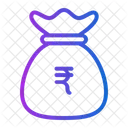 Rupien Geldbeutel  Symbol