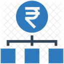 Rupien Netzwerk Rupie Geld Symbol