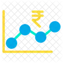 Rupien-Wachstumsdiagramm  Symbol