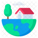 Rural Countryside Area Icon